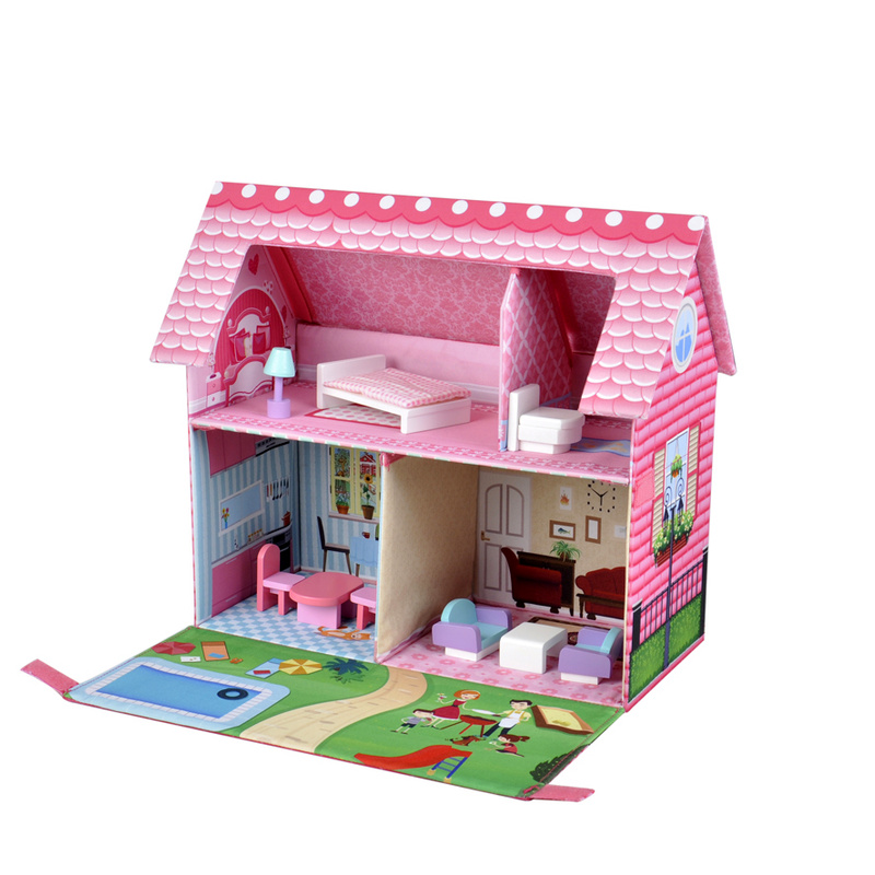 Aga4Kids Folding dollhouse GLORIA