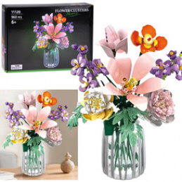 Technical Blocks FLOWERS 9 Plants - Wildflower Bouquet 563-ele ZA5896 Universal