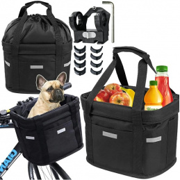 L69C BICYCLE HANDLEBAR BASKET FOLDABLE BAG