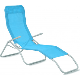 Aga Garden Lounger SIESTA Blue