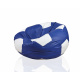Aga Sofa bag BALL XXXL White - Dark blue + footrest