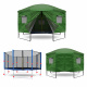 Aga Stan for trampoline 366 cm (12 ft) Dark green