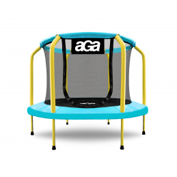 Aga Trampoline 150 cm Light blue-yellow