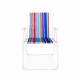 Aga Folding Chair OXFORD MR2127 Colorful with Stripes