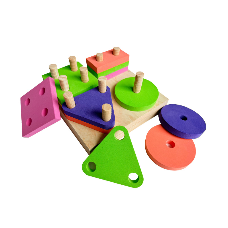 Aga4Kids Motor Skills Toy Shape Stacking