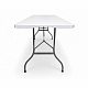 Aga Garden Folding Table 180x74x74 cm White