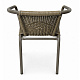 Aga Garden Chair RATAN Brown/Brown
