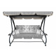 Aga Garden Swing 2in1 GRANDLUX XXL Light Grey