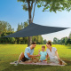 Linder Exclusiv Shade Sail MC2017 3x3x3 m Grey