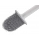 Aga Silicone toilet brush with bowl white