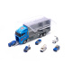 Aga Transporter + metal police cars