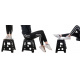 Anti-slip folding stool black Malatec 18595