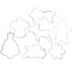 Candy cutters 7 pcs Ruhhy 20423