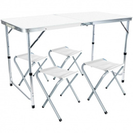 L71A TOURIST SET TABLE + 4 STOOLS