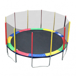 Legoni Trampoline 500 cm Four Colour + protective net