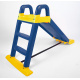 Doloni Slide with handle 140 cm Blue-yellow