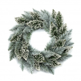 Aga Christmas Wreath 50 cm White