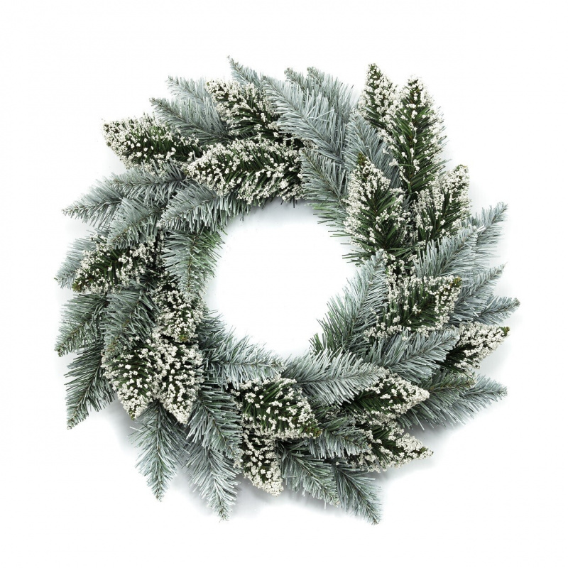 Aga Christmas Wreath 50 cm White