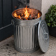 Linder Exclusiv Trash Can 58l Galvanized
