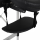 Habys Aluminum Massage Table Black