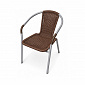 Aga Garden Chair RATAN Gray/Brown