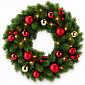 Aga Christmas LED wreath 40 cm LED0813