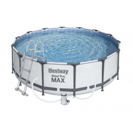 Bestway Steel Pro Max 3.66 x 1 m + Cartridge Filter + Ladder 56418