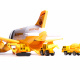 Aga Transport Plane + 3 construction vehicles