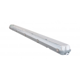 Ceiling luminaire for LED tubes CARLO 5748 - T8 - 2x120cm - 230V - IP65