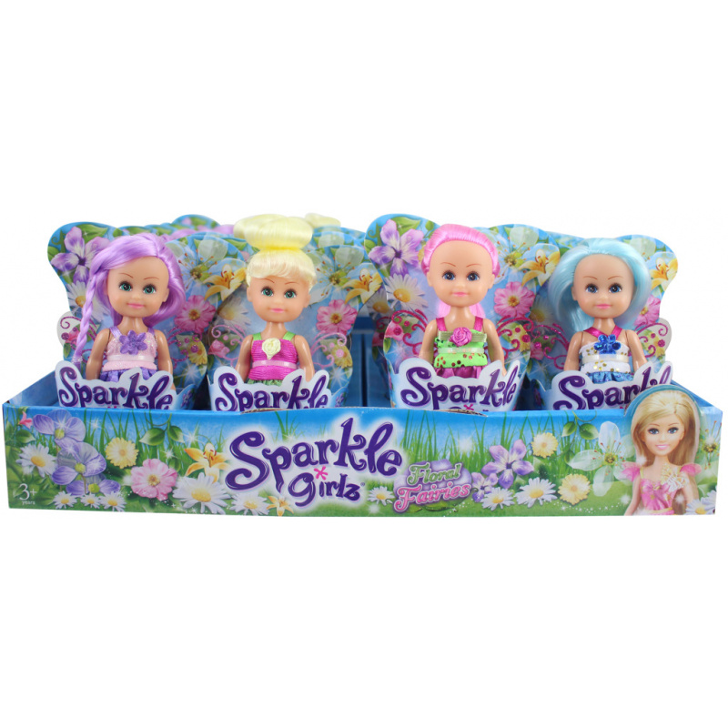 Fairy Sparkle Girlz flower with wings small in cone