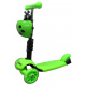 R-Sport Children's three-wheeled scooter 5in1 with LED wheels H3 Green