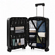 Aga Travel Suitcase MR4671 Black