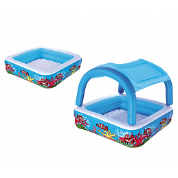 Bestway Swimming pool with canopy 1,47 x 1,47 x 1,22 m 52192