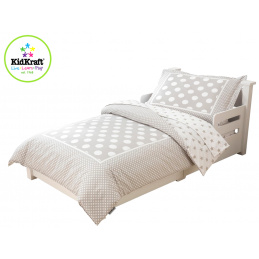 KidKraft Bedding microfiber STARS POLKA DOTS 100x150, 60x75 cm