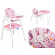 Aga Children's High Chair 3-in-1 Pink
