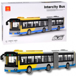 Technical blocks Articulated City Bus 415 elements ZA5677 universal