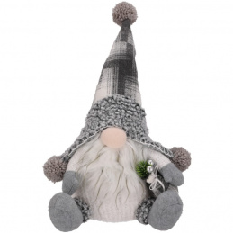 Christmas elf gnome with lights - 38 cm