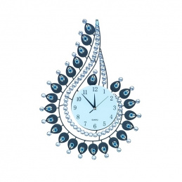 Q70F WALL CLOCK 50x70CM CRYSTAL