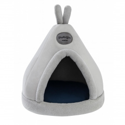 ZW8D1 DOG CAT BED TIPI PLUSH