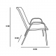 Aga Garden chair MR4400O Orange