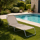 Linder Exclusiv Garden Reclining Lounger Beige