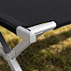 Linder Exclusiv Camping Folding Bed Black