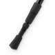 Aga Trekking Poles AntiShock 61–135 cm Black