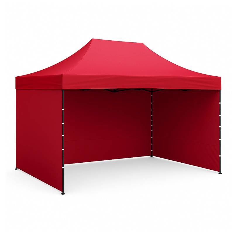 Aga Scissor Stand 3x4.5m Red