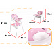 Aga Children's High Chair 3-in-1 Pink