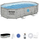 Pool stand Bestway 488x305x107 11in1 stone 56946