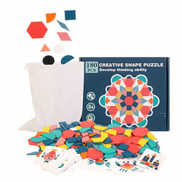 Set of Colorful Puzzles + Cards