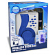 Karaoke boom box with disco light effects
