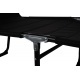 Linder Exclusiv Garden Lounger XXL with Canopy Black