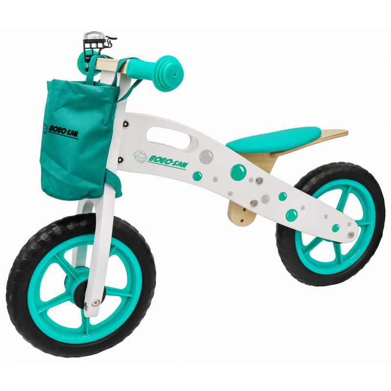 Bobo-San Green Wooden Bouncer